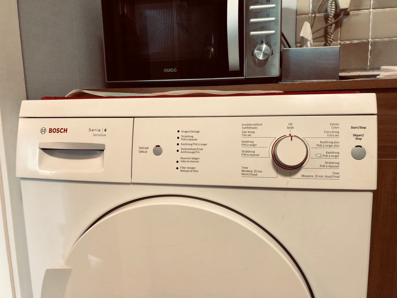 Séchoir Bosch WTE84103, Electroménager, Sèche-linge, Enlèvement, Comme neuf