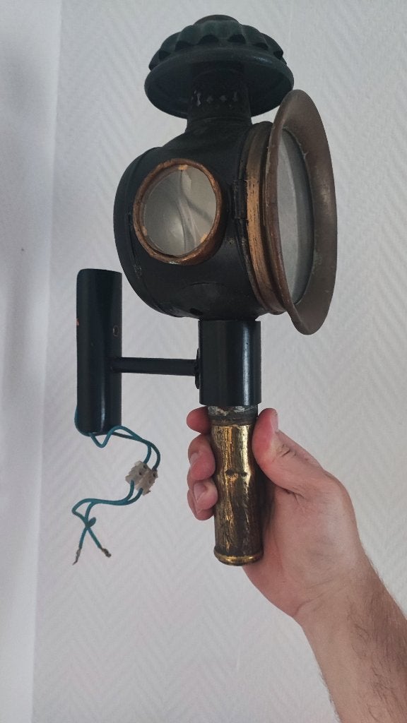 lampe murale à calèche antique, Enlèvement ou Envoi