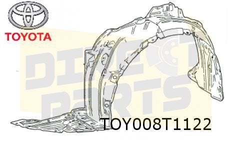Toyota Corolla E21 (3/19-) (Sedan) Corolla modderkuip Rechts, Neuf, -, Toyota, -