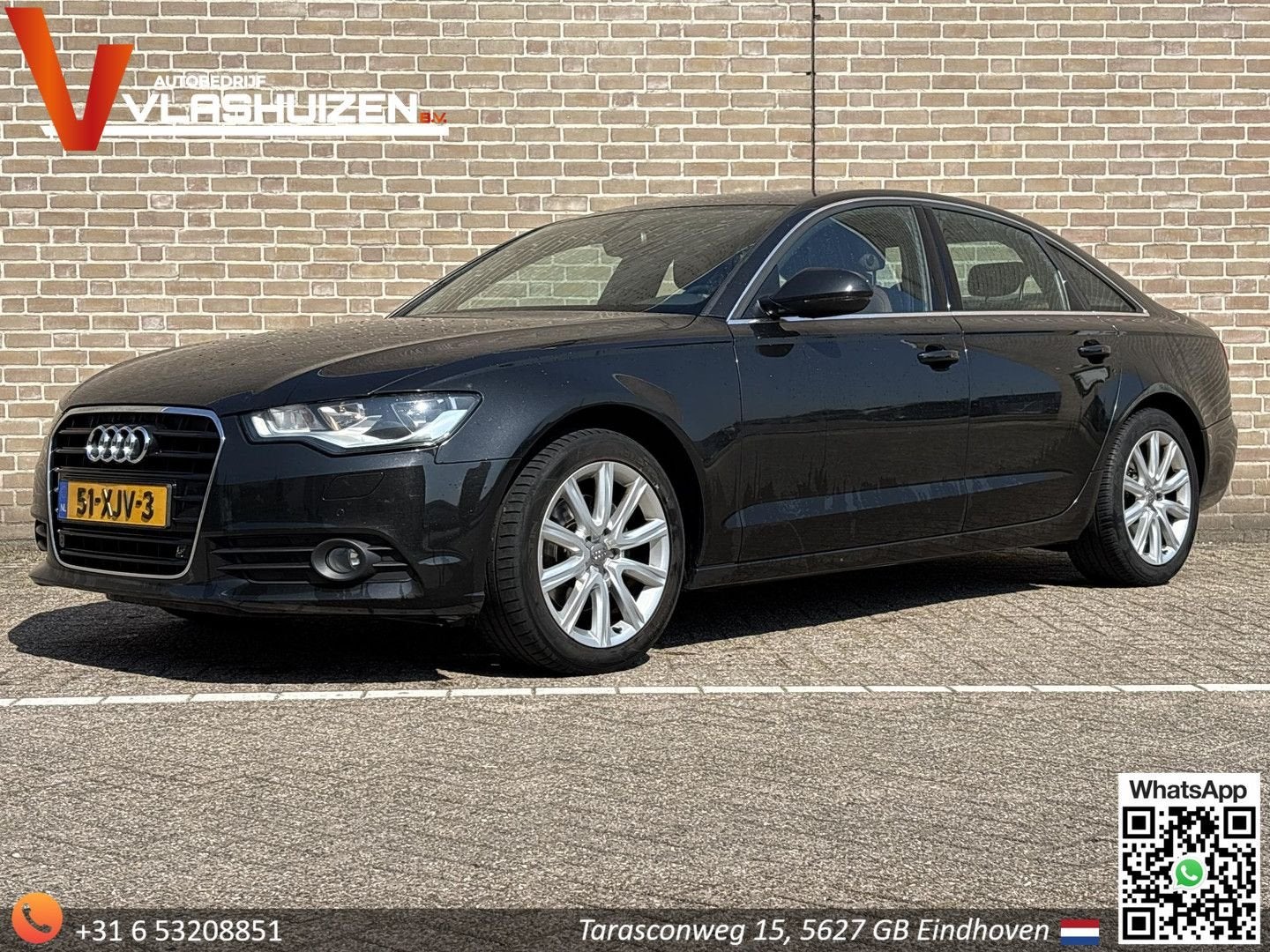 Audi A6 Limousine 2.0 TFSI Business Edition Automaat | Clima, Autos, Audi, Achat, Entreprise, 149 g/km, Noir