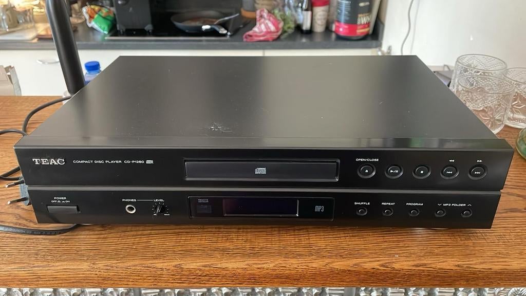 TEAC cd speler, Ophalen