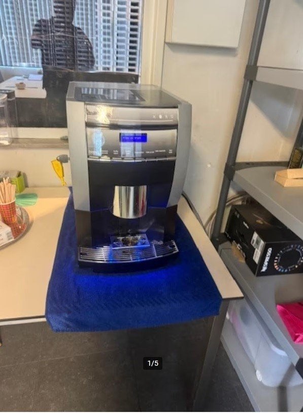 Koffie machine voor verse koffie, Café en grains, Utilisé, 10 tasses ou plus, Enlèvement