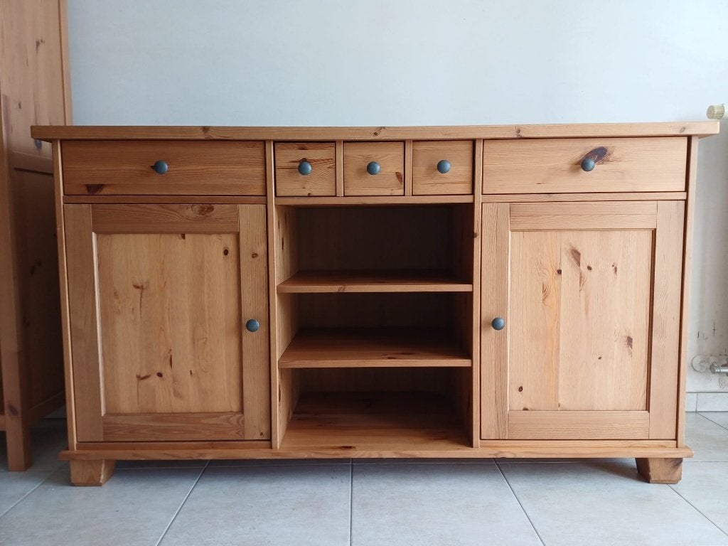 Grenen dressoir, Huis en Inrichting, Ophalen, Grenenhout, Landelijk, Met lade(s)