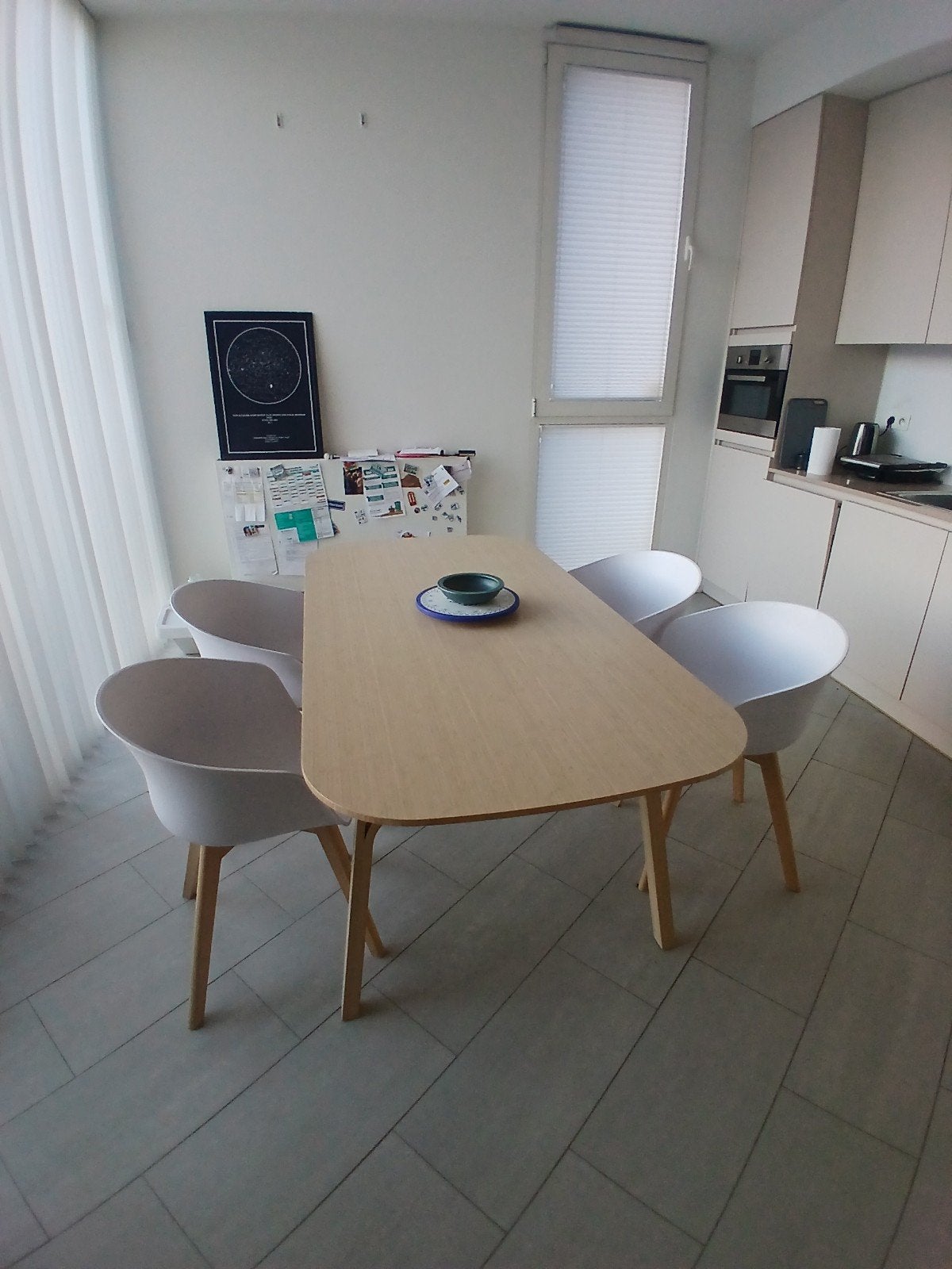 tafel en 4 stoelen, Ophalen, Gebruikt