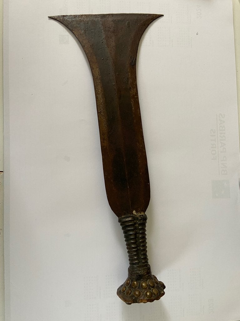 art africain, Afrique, Enlèvement ou Envoi, Objet rituel, Métal