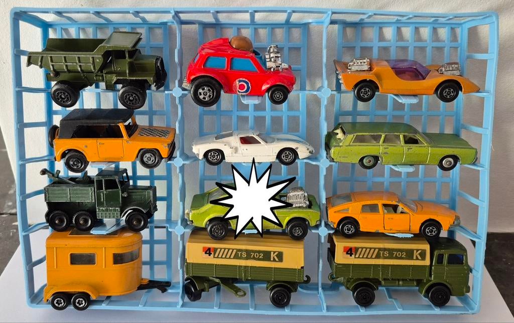 Lot 4 : Matchbox aan 2,00eur/st, Hobby en Vrije tijd, Ophalen of Verzenden, Gebruikt, Auto