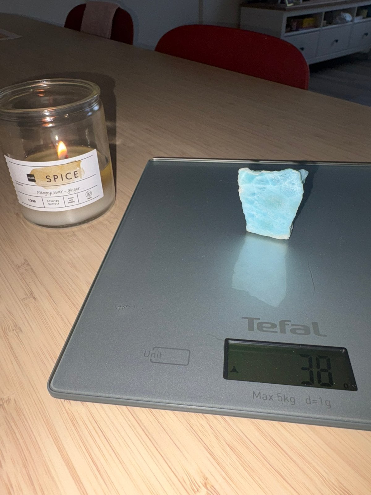 Larimar, Collections, Minéraux & Fossiles, Enlèvement