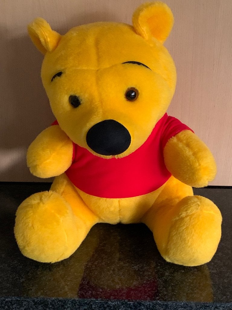 Pluchen Winnie The Pooh, Overige merken, Disney, Geel, Beer