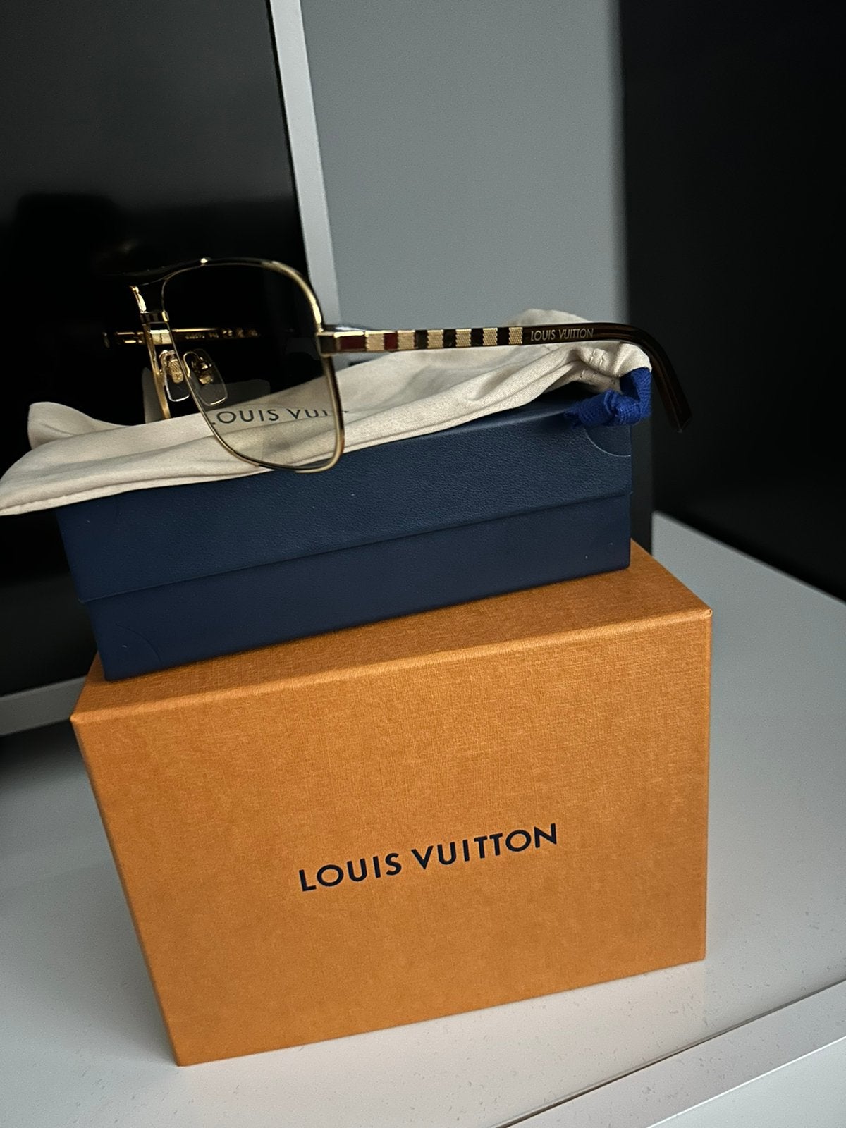 Lunettes Louis Vuitton, Enlèvement, Comme neuf
