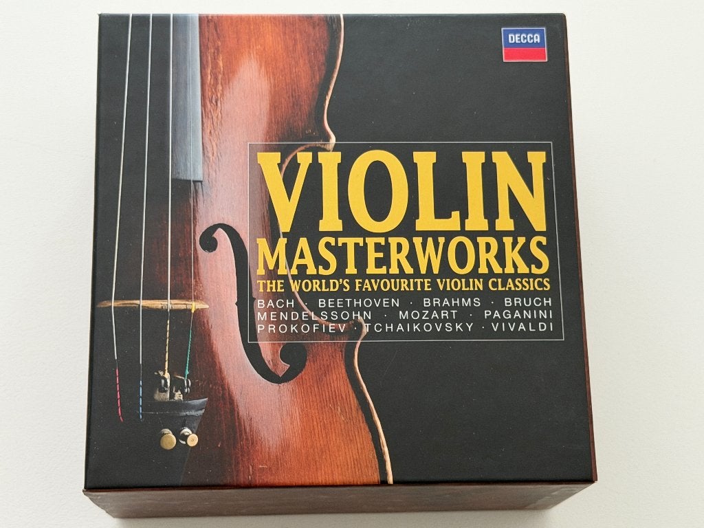 Violin Masterworks • The World's Favourite Violin Classics, Ophalen of Verzenden, Gebruikt, Bach