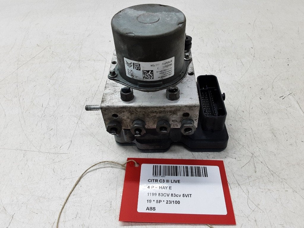 BLOC ABS (FREINS ANTI-BLOCAGE) C3 (SX / SW) (1676024380), Citroën, Kontakt-citroen@citroen.com, Utilisé, Citroën Deutschland GmbH