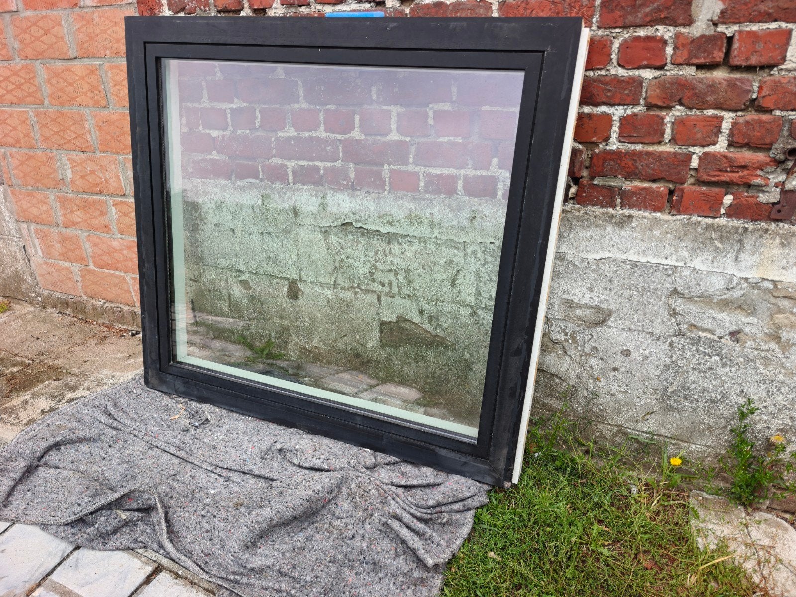 gebruikt raam in PVC heel goede staat, Doe-het-zelf en Bouw, Ophalen