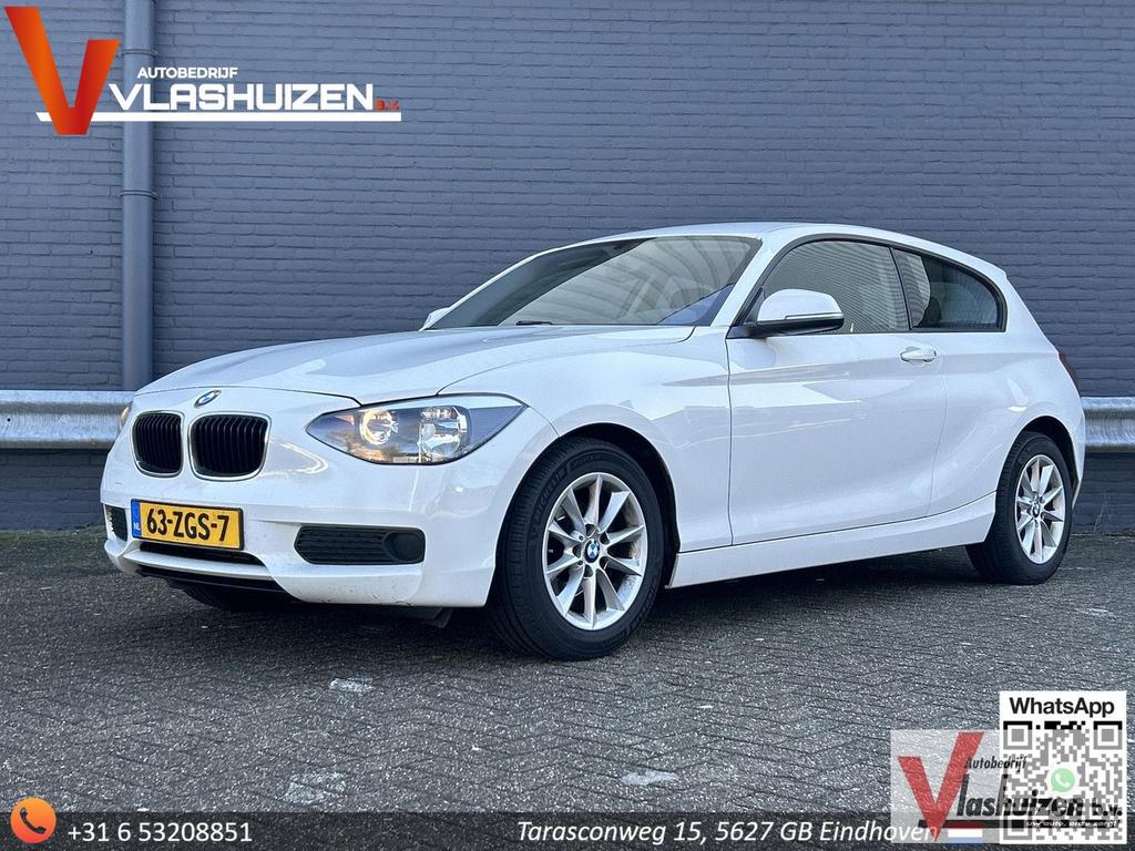 BMW 114 1-serie 114i | Airco |, Auto's, BMW, Start-stop-systeem, 1 Reeks, 129 g/km, Wit