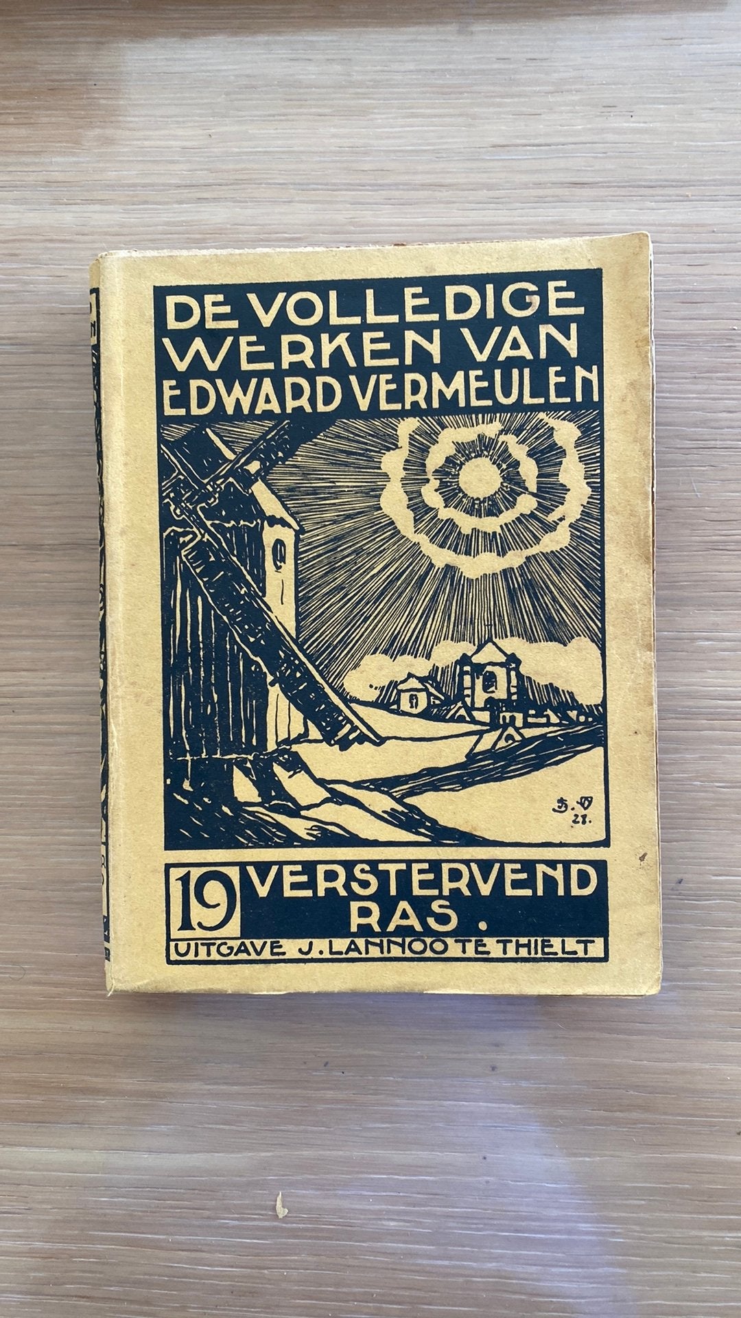 Volledige werken Edward Vermeulen 19: Verstervend ras, Boeken, België, Edward Vermeulen, Ophalen, Gelezen