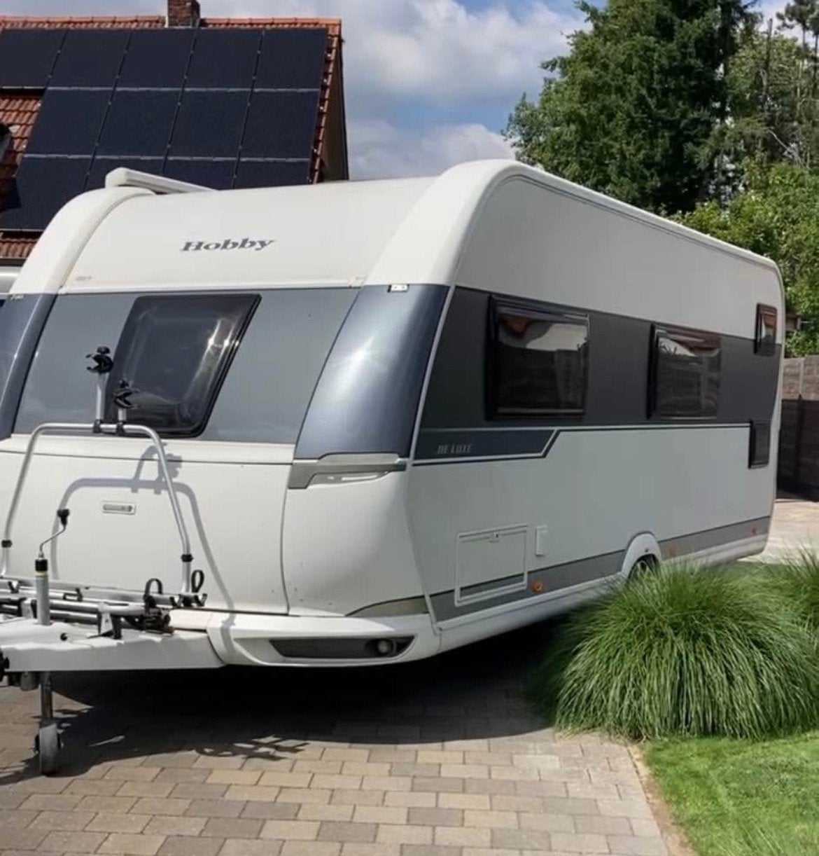 Hobby 560kmfe deluxe, Caravans en Kamperen, Caravans, Hobby, Frans bed, Airco, Particulier