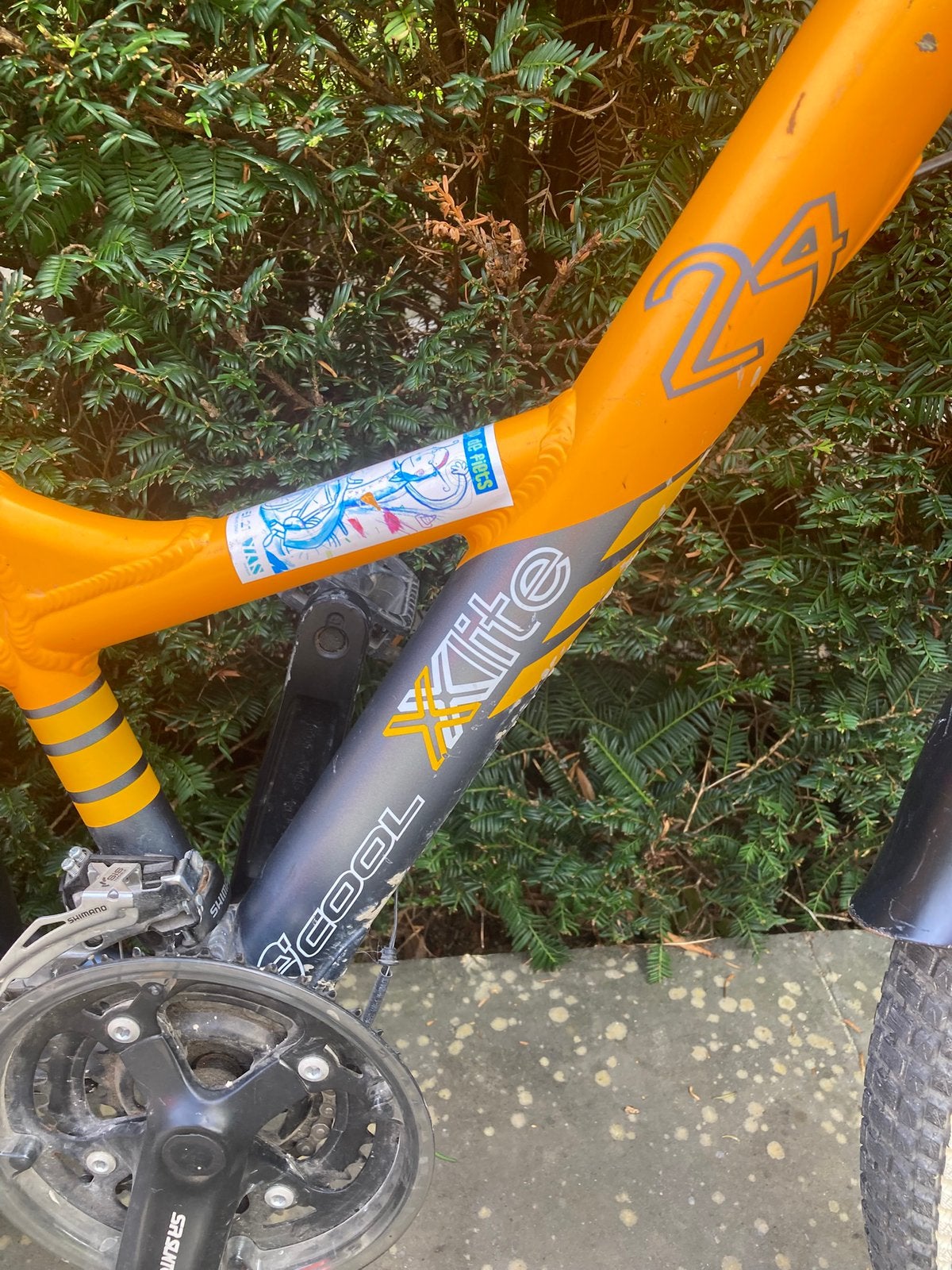 Vélo 24 pouces Scool XXLite pour fille, Vélos & Vélomoteurs, Enlèvement, Utilisé