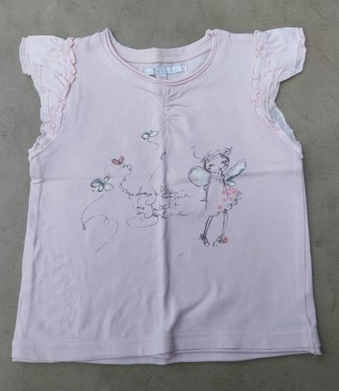 Lichtroze t-shirt van Lisa Rose (3 jaar), Meisje, Ophalen of Verzenden, Zo goed als nieuw, Shirt of Longsleeve