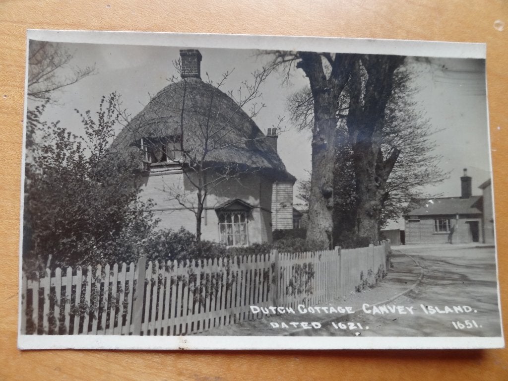 Dutch Cottage, île de Canvey 24, Envoi, 1920 à 1940, Affranchie, Bâtiment