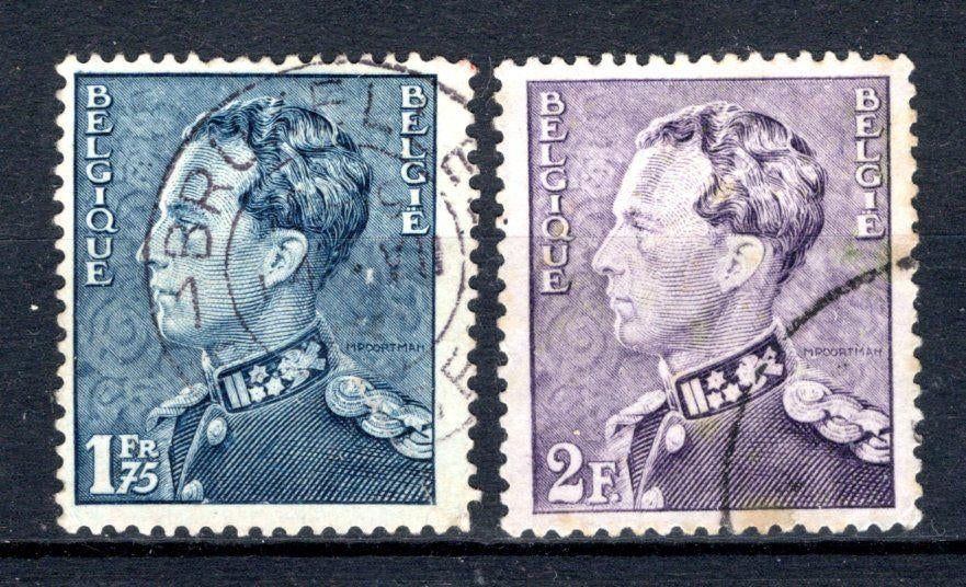 430/431 estampillé 1936 - Roi Léopold 3, Enlèvement ou Envoi, Non oblitéré, Oblitéré