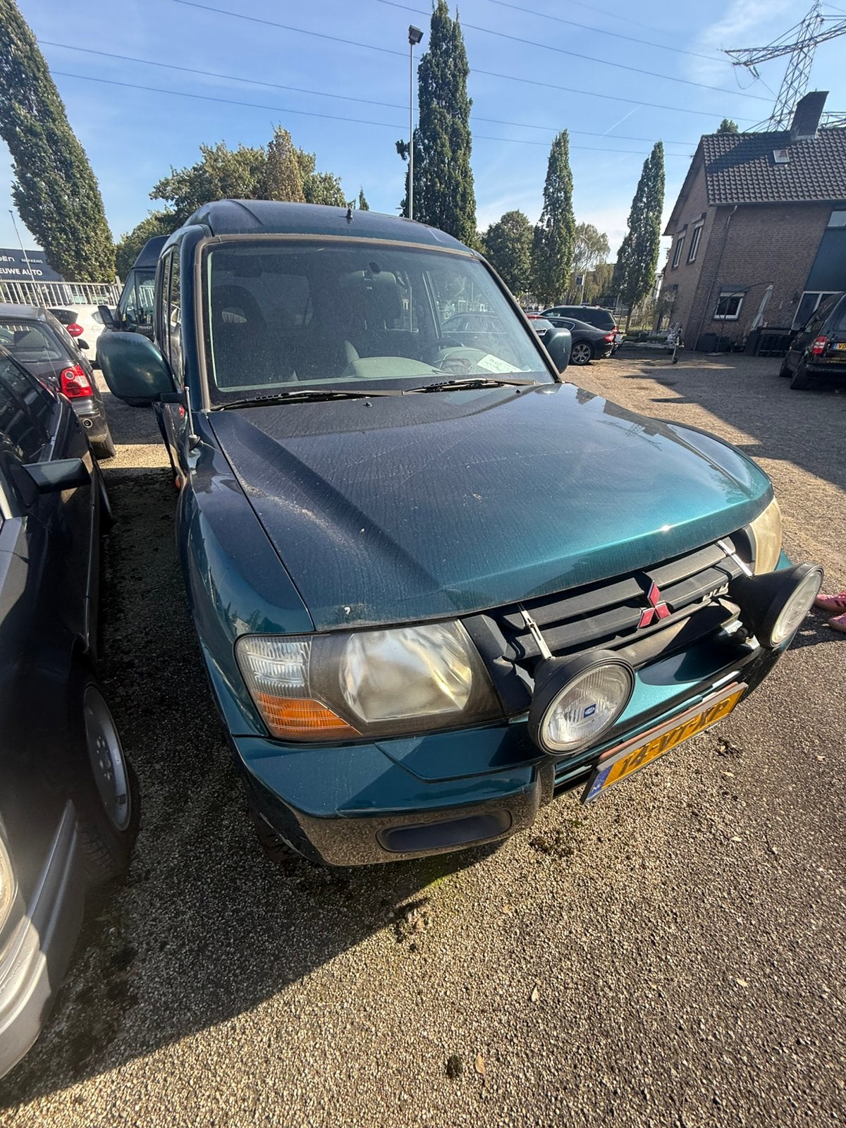 Mitsubishi 3.2 d. Brandstofpomp stuk !, Auto's, Particulier, Te koop, Grijs, Pajero