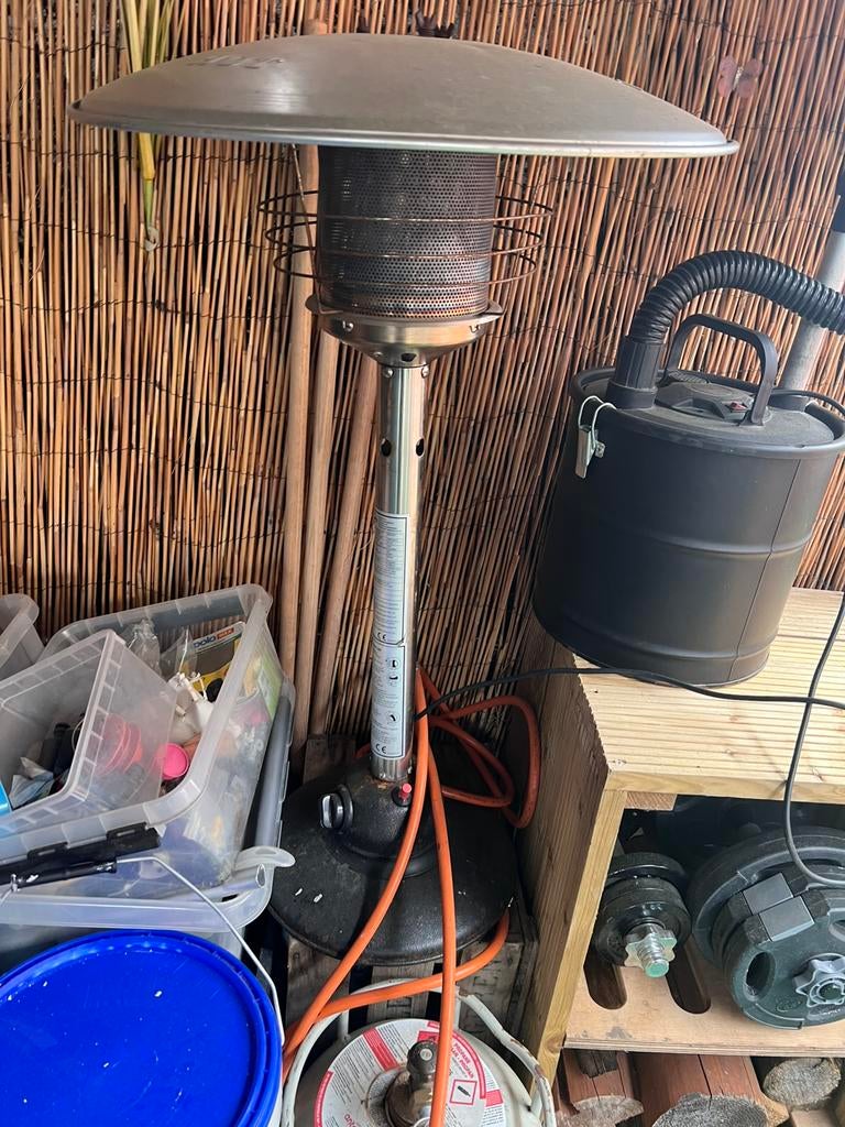 2 terras verwarmers 1 straalwarmte 1 gas warmte, Enlèvement, Comme neuf, Gaz