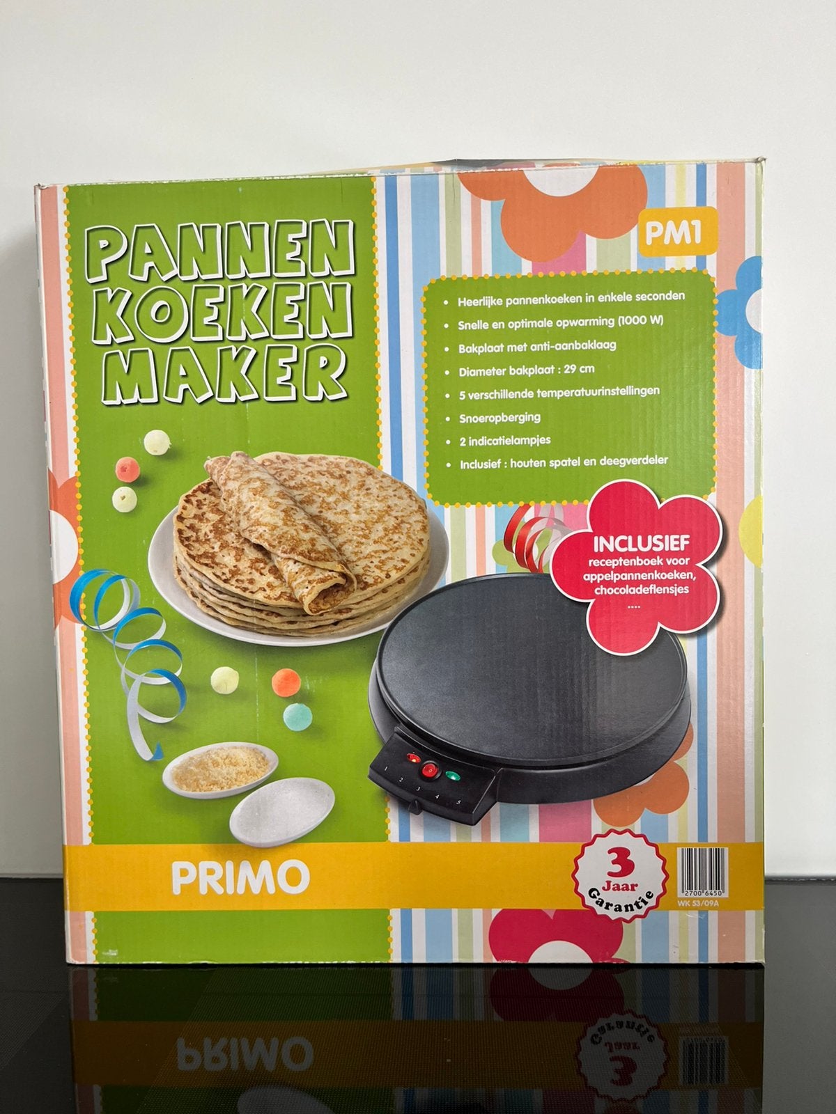 Pannenkoekenmaker, Ophalen, Zo goed als nieuw
