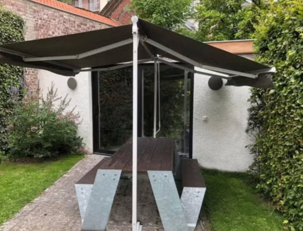 lounge parasol/ tuinscherm, Enlèvement, Utilisé