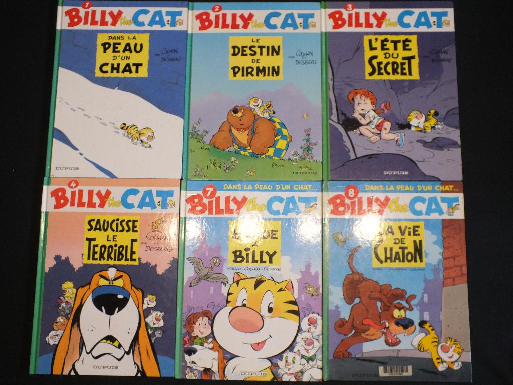 BILLY THE CAT /6 ALBUMS /    EO/. EDITIONS DUPUIS, Livres, BD, Comme neuf, Enlèvement ou Envoi