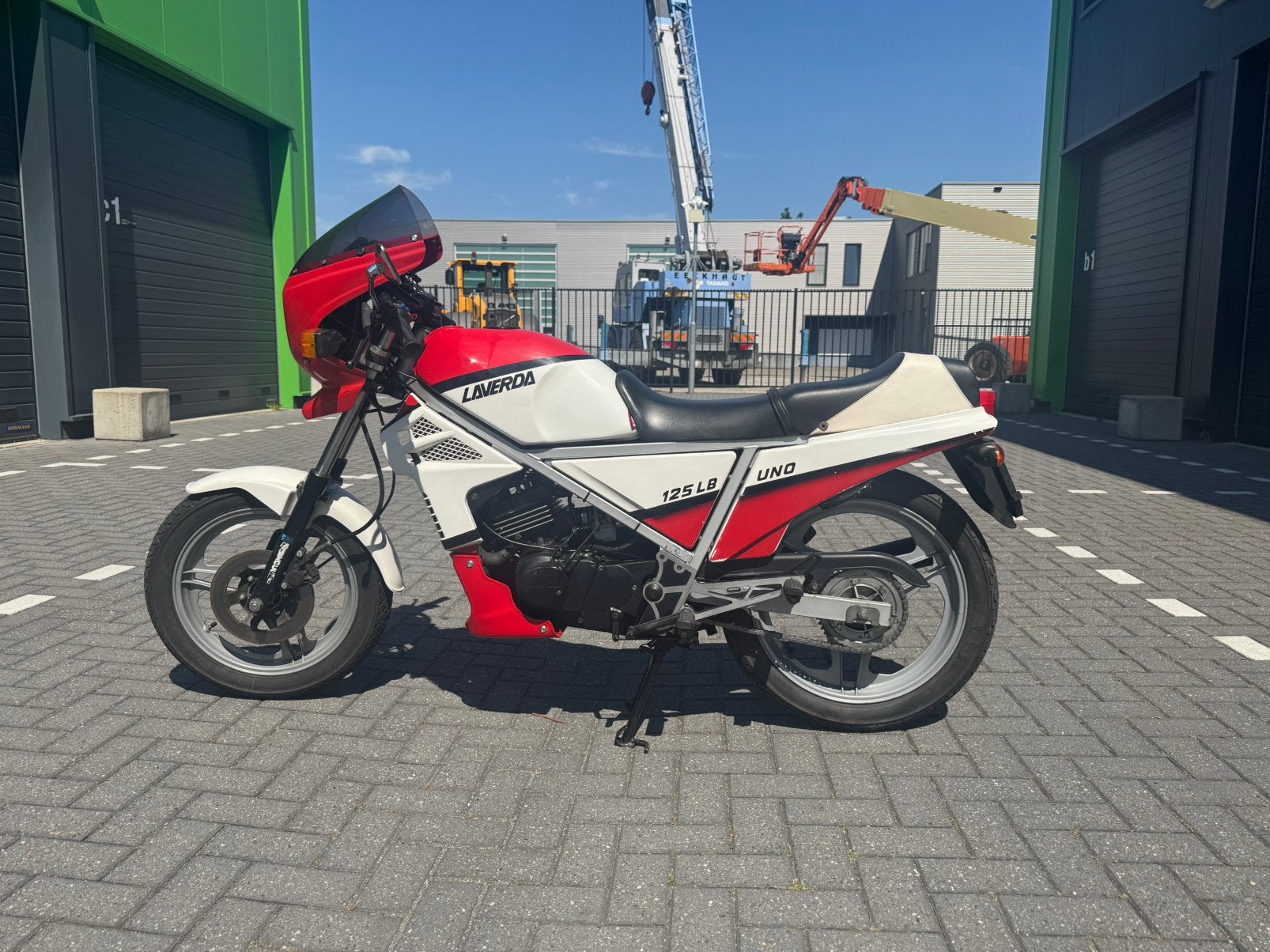 Laverda 125 LB UNO, Enlèvement, 1 cylindre, 12 à 35 kW