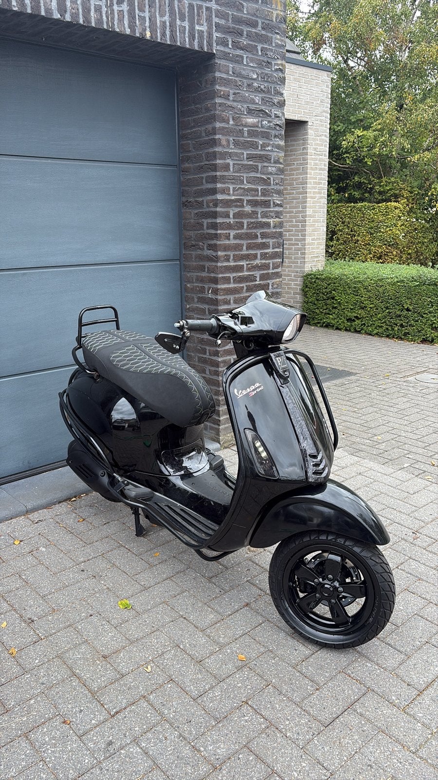 Vespa sprint A klasse, Ophalen, Zo goed als nieuw