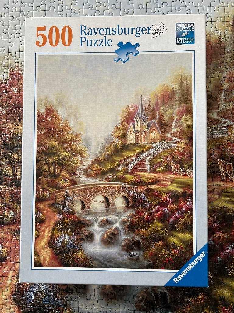 Puzzel Ravensburger 500 pc, Hobby en Vrije tijd, Ophalen of Verzenden, 500 t/m 1500 stukjes, Gebruikt, Legpuzzel