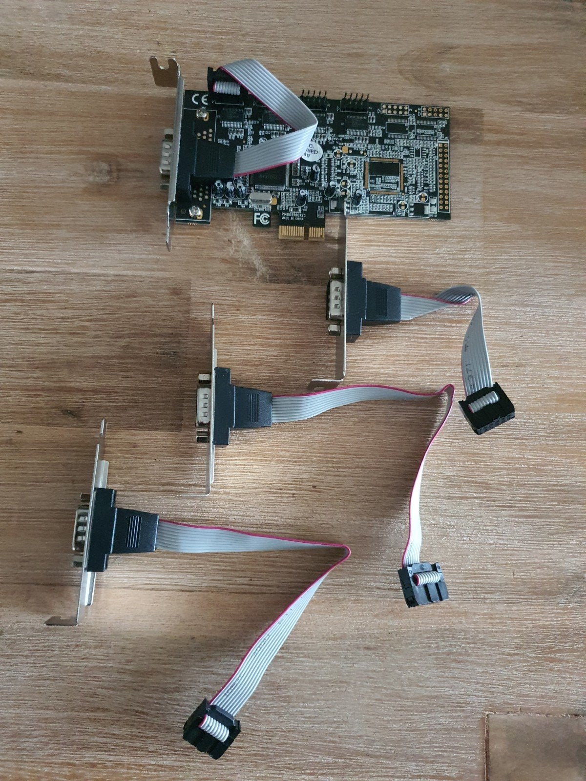 pci 4ports serial adapter sff, Enlèvement