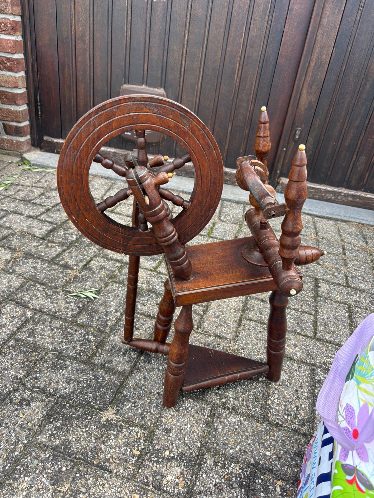 Spinnewiel, Hobby en Vrije tijd, Ophalen, Zo goed als nieuw, Spinnewiel