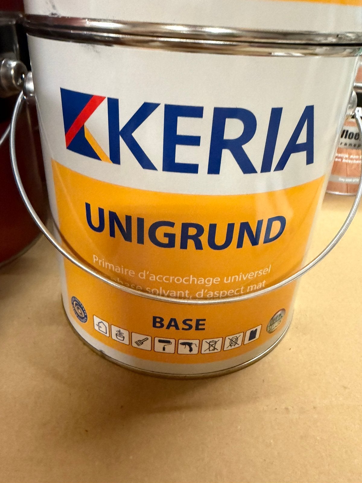 Keria Unigrund witte grondlak 2,5liter, Ophalen of Verzenden, Nieuw