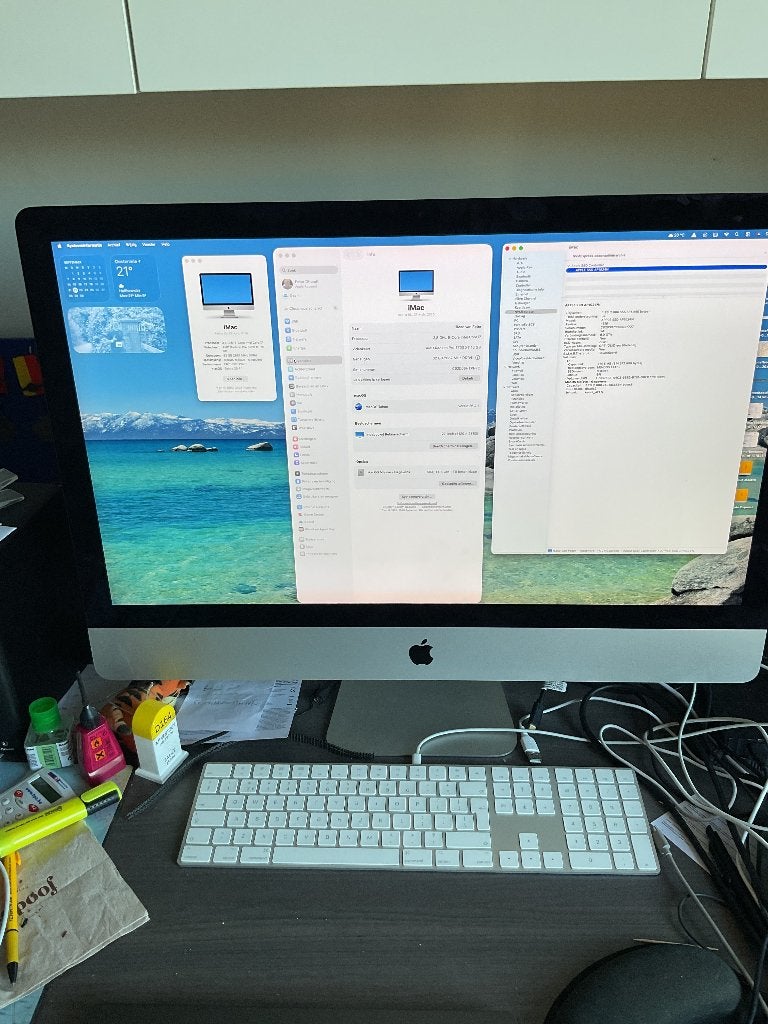 iMac, Informatique & Logiciels, 32 GB, SSD, IMac, Utilisé