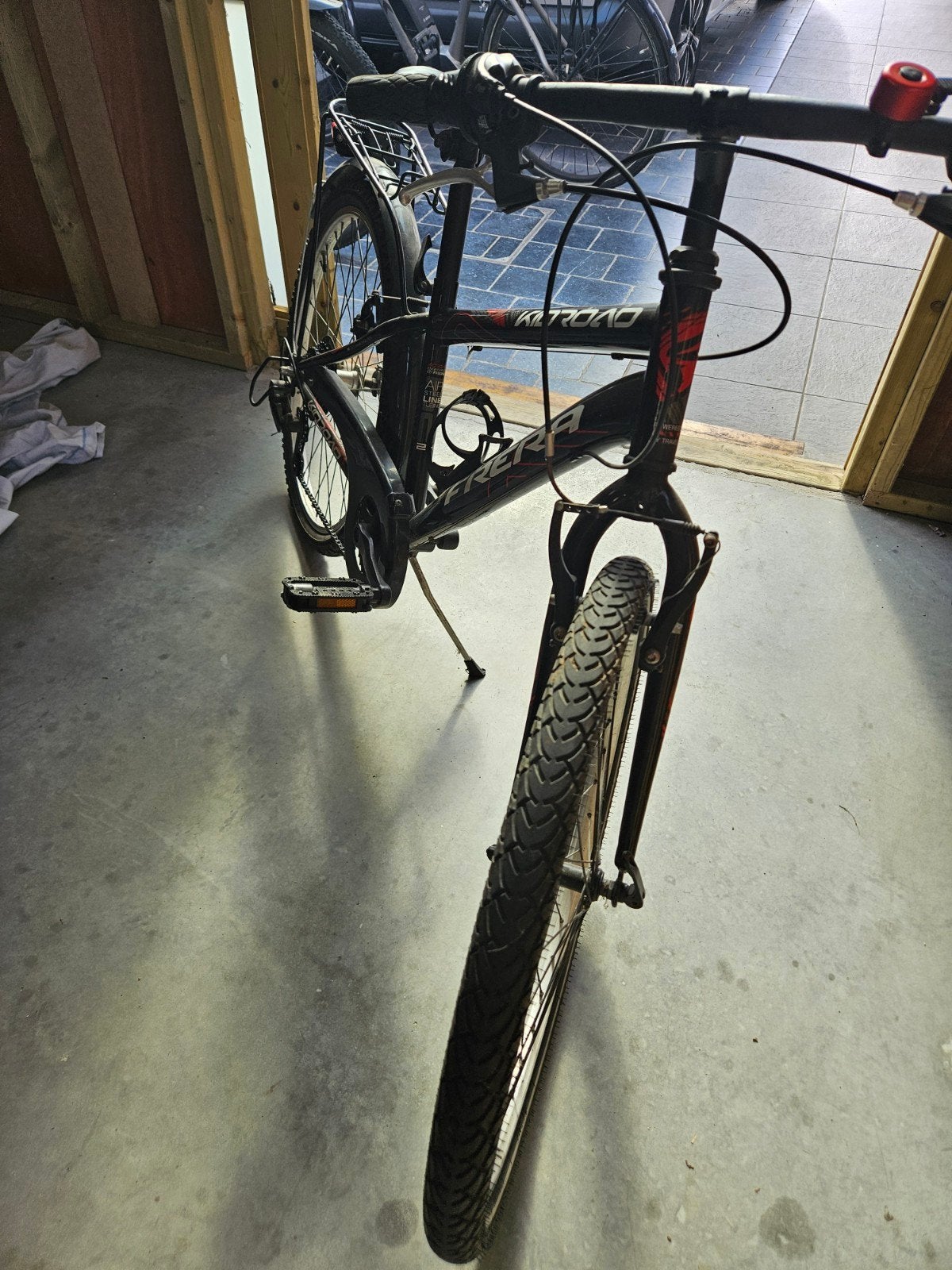 Kinderfiets, Ophalen