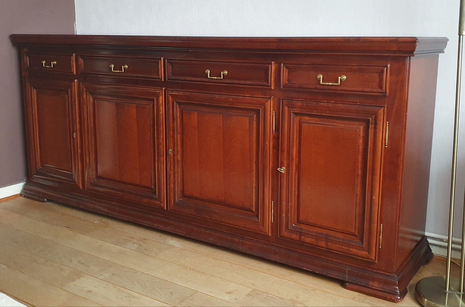 Buffet en Bois, Avec tiroir(s), 25 à 50 cm, 200 cm ou plus, Enlèvement