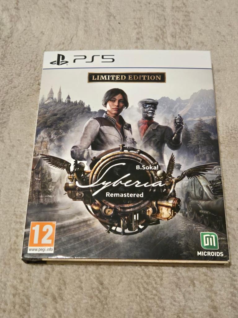Syberia remastered limited edition ps5 als nieuw, Games en Spelcomputers, Games | Sony PlayStation 5, Overige genres, 1 speler