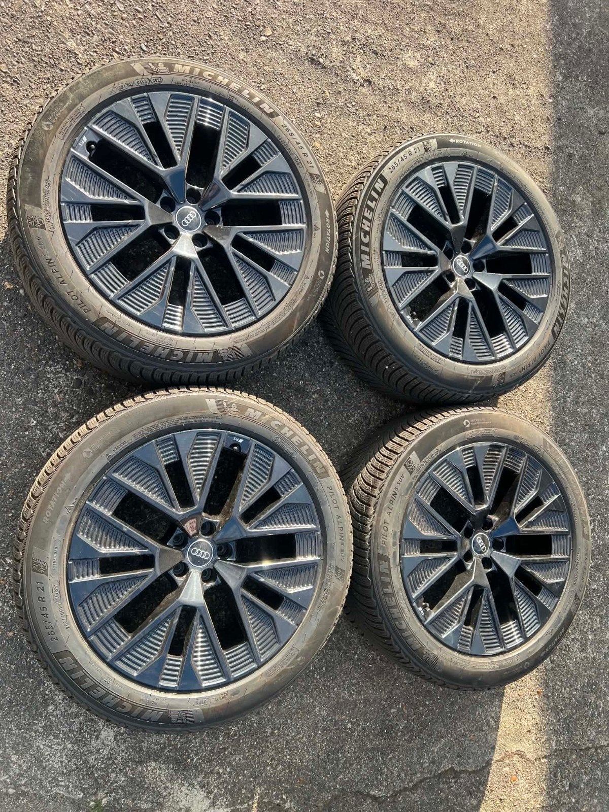 21 inch Originele Audi E-tron Q8 / E tron Velgen Set, Neuf, Pneus et Jantes, Enlèvement ou Envoi, 21 pouces