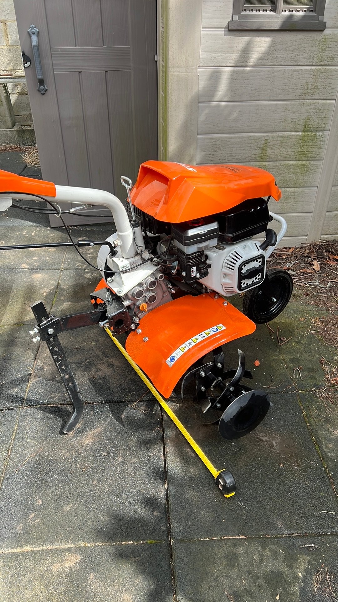 Motoculteur Tuinfrees Grondfrees Stihl mh600, Ophalen, Zo goed als nieuw