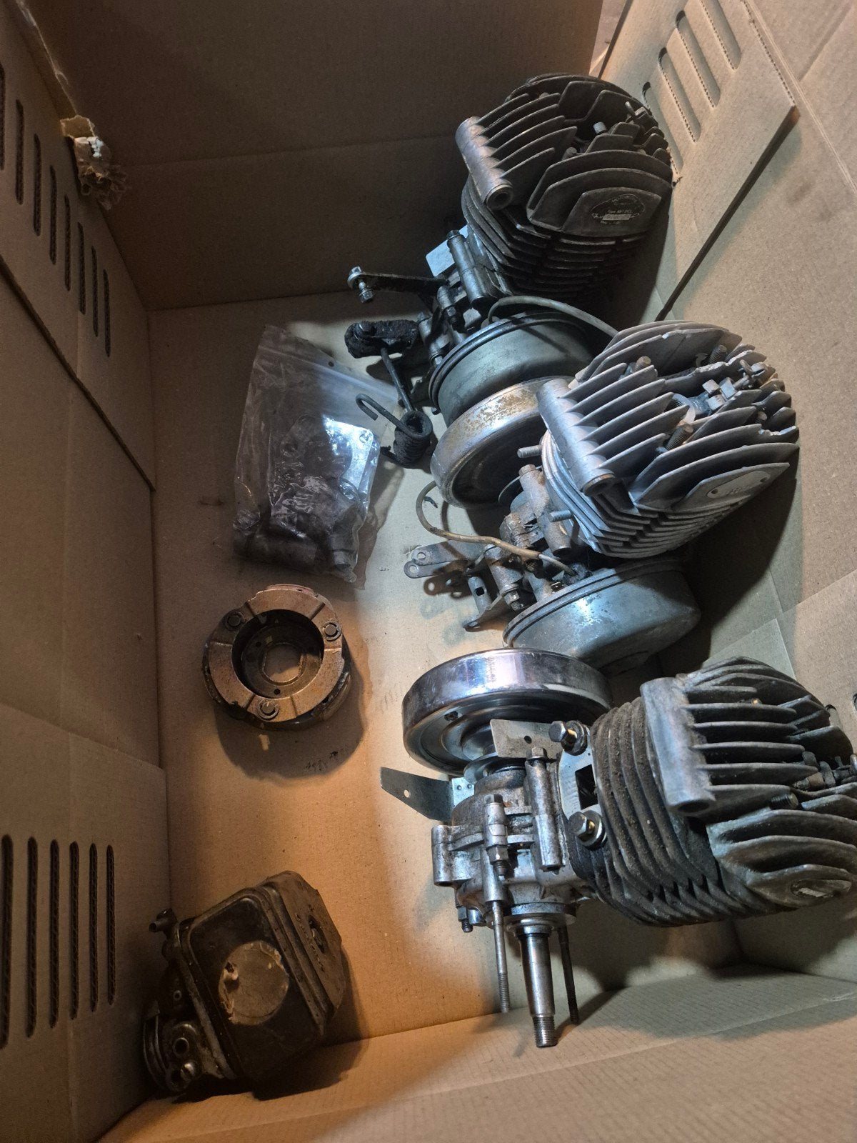 motobecane av7 blokjes, Ophalen