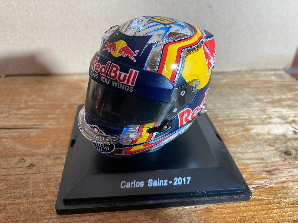 Carlos Sainz 2017 helm 1:5 Spark Toro Rosso STR12 F1 1/5, Enlèvement ou Envoi, Neuf, ForTwo