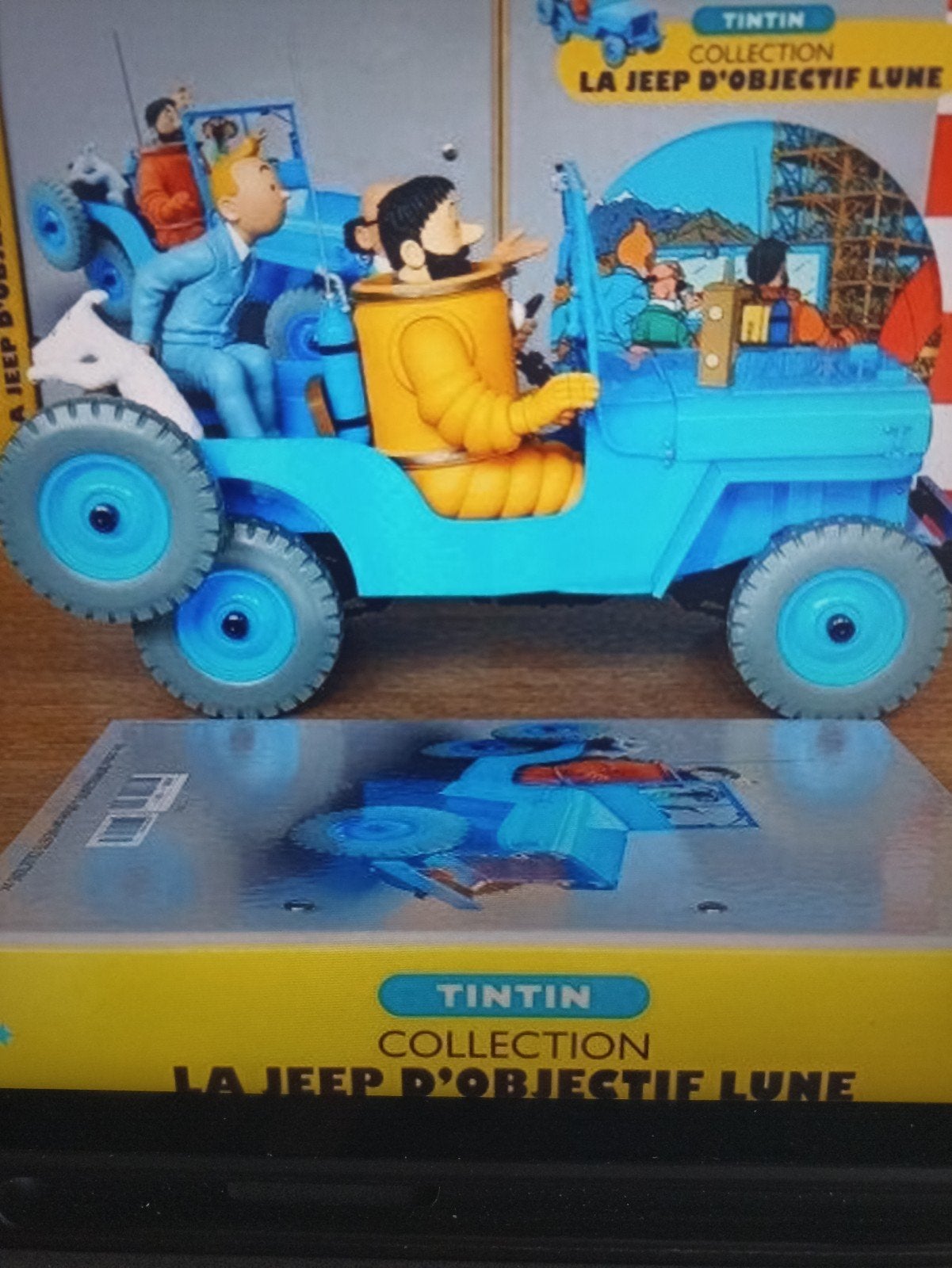 Jeep kuifje groot model bestaat uit 600onderdelen, Ophalen, Kuifje