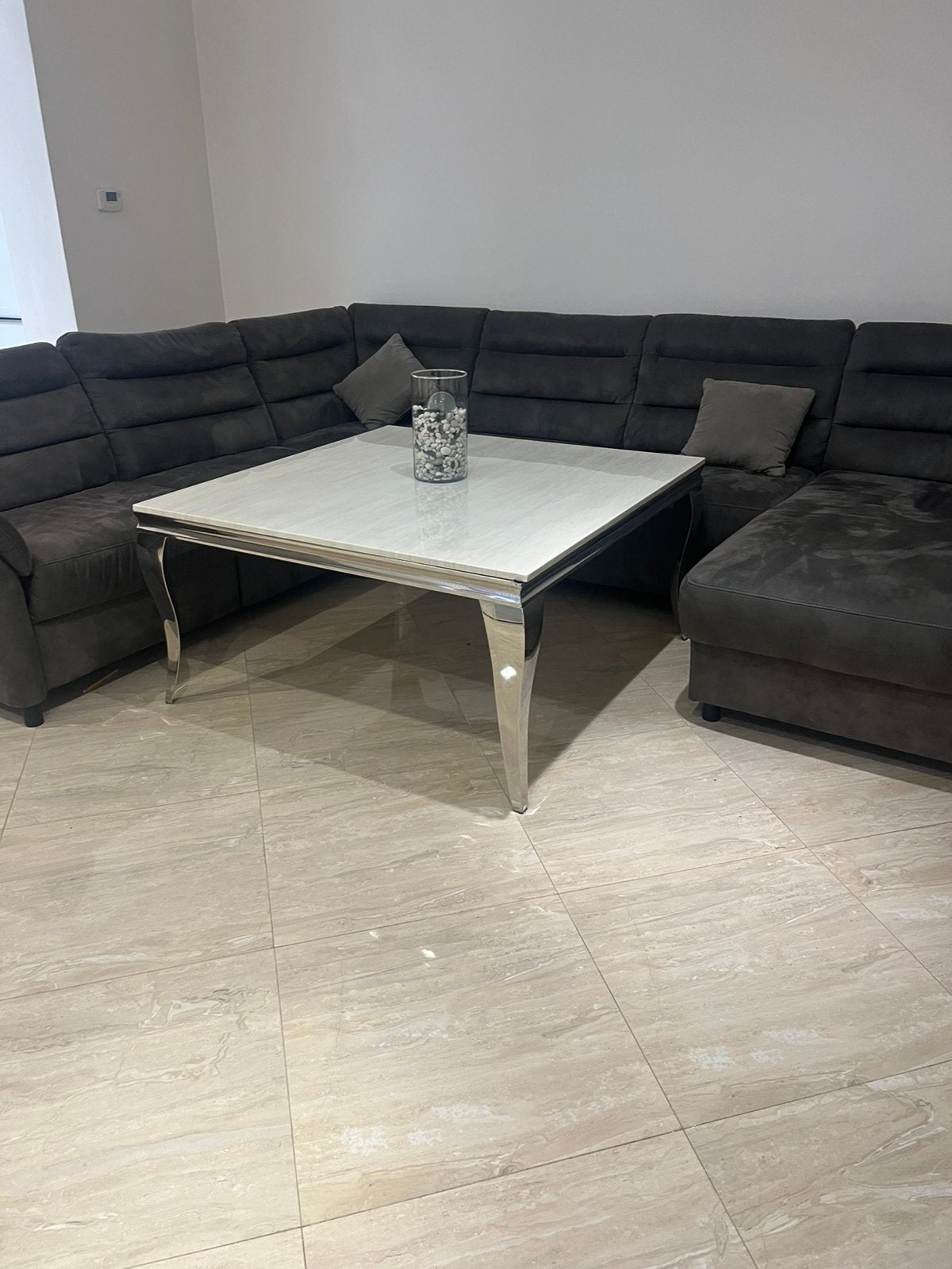 Canapé a vendre gris, Maison & Meubles, Canapés | Salons, 75 à 100 cm, Quatre personnes ou plus, Comme neuf, Enlèvement
