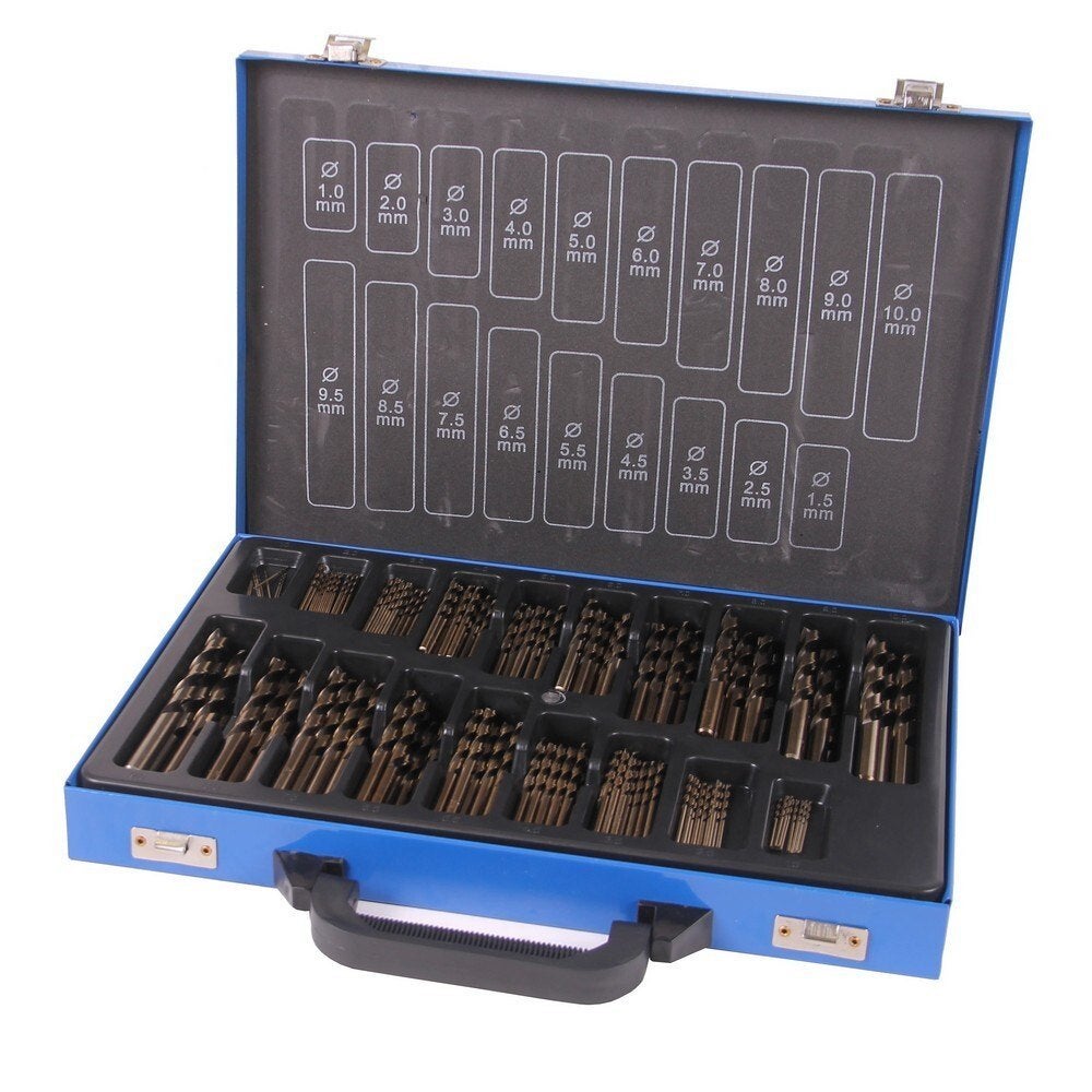 HSS metaalborenset kobalt split point 170 stuks, Envoi