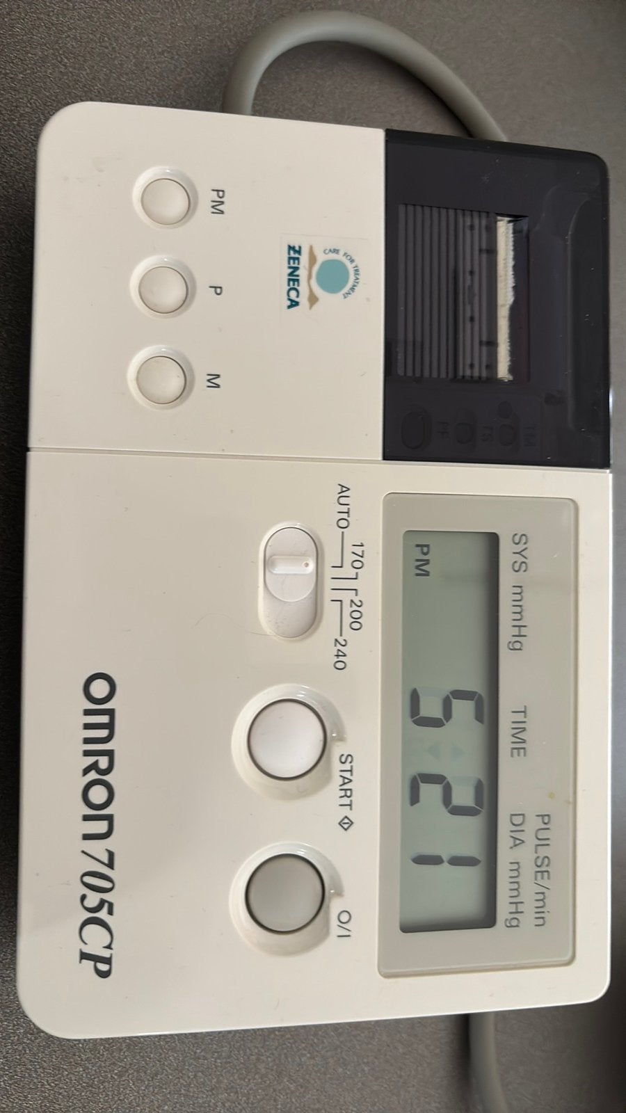 Tensiometre Omron 705 CP, Enlèvement, Comme neuf