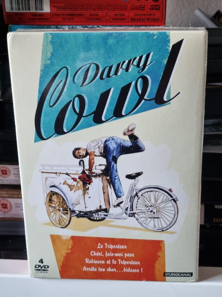 Darry Cowl, 4 dvd's, Frans geen Ond, Ophalen of Verzenden, Nieuw in verpakking