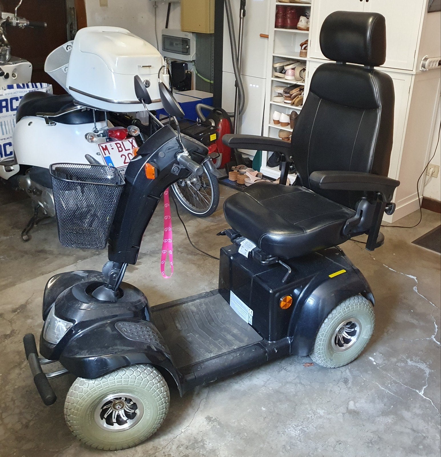 Trottinette de mobilité Vermeiren, 11 à 15 km/h, Enlèvement, Utilisé, 16 à 25 km