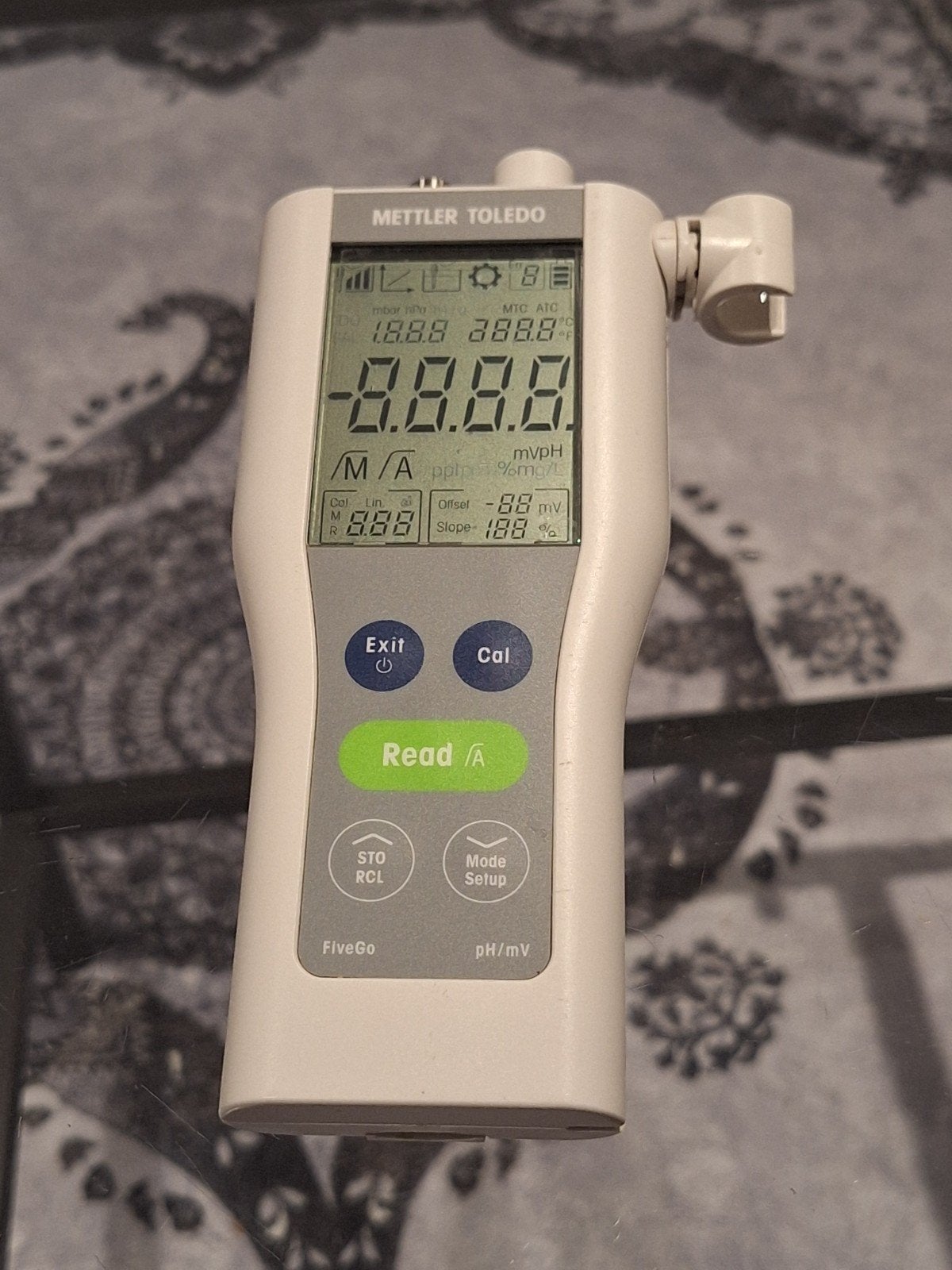 METTLER TOLEDO fiveGoF2, Enlèvement