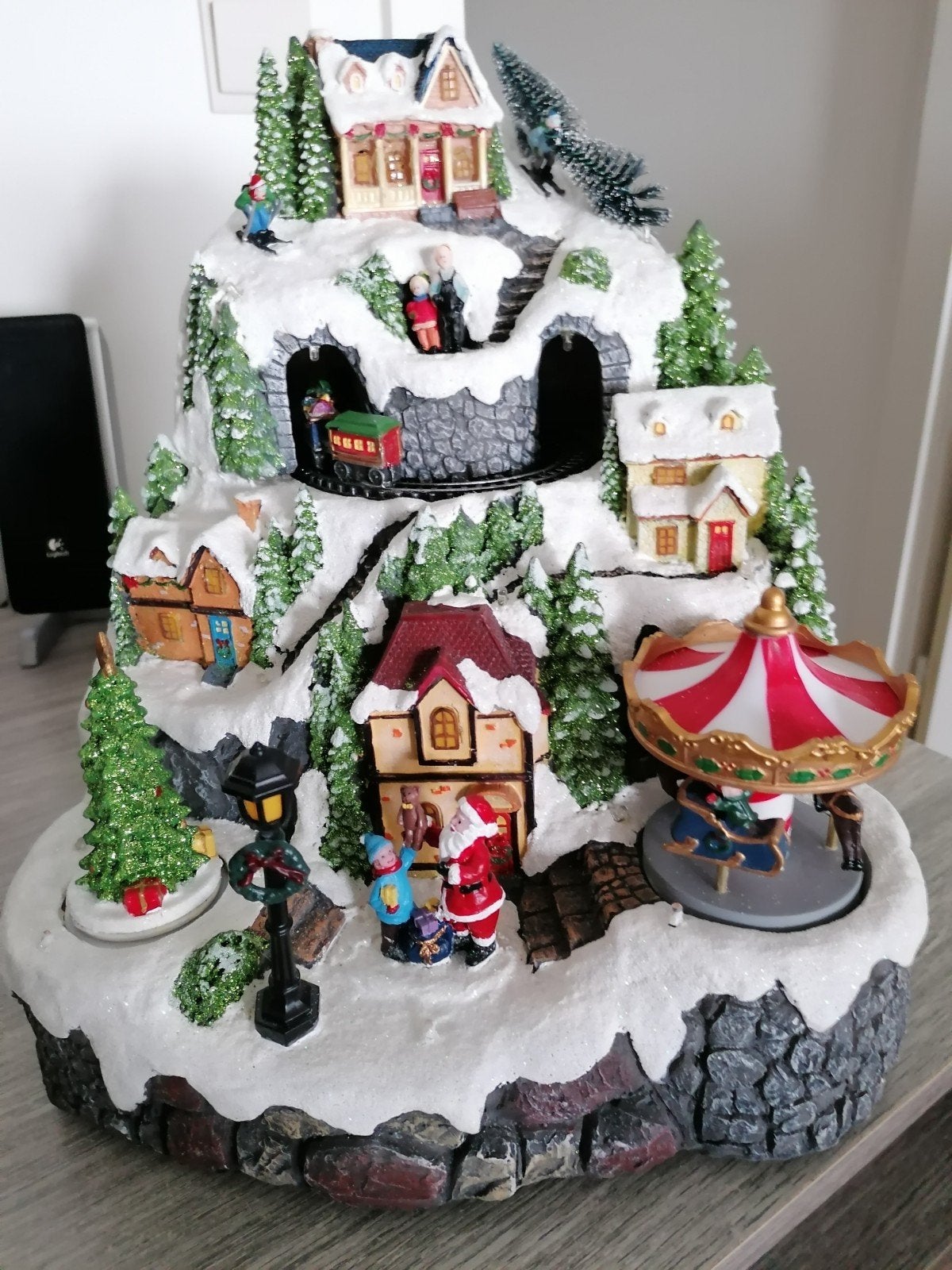 kersthuisjes te koop, Diversen, Kerst, Ophalen of Verzenden, Zo goed als nieuw